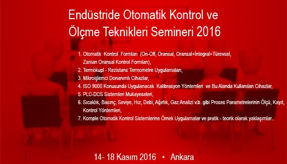 Otomatik Kontrol Semineri 2016