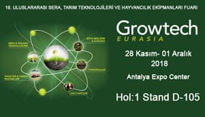 Elimko Growtech 2018 Fuarında...