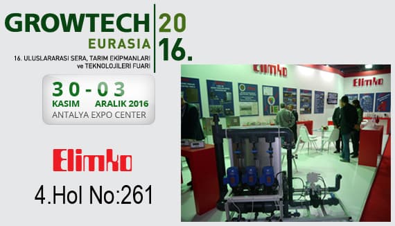 GROWTECH 2016 Fuarında yine birlikteydik.