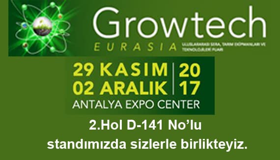 Elimko Growtech 2017 Fuarında...